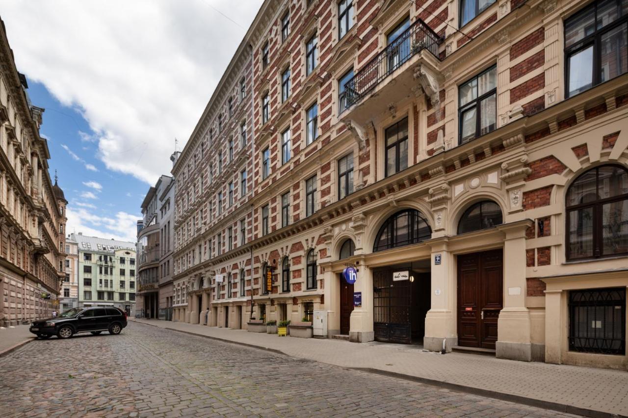 Modern Design Studio Apartment In Riga Center Exterior foto